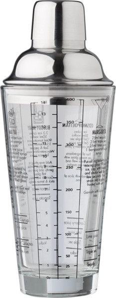 Glazen cocktailshaker (400 ml) Adela