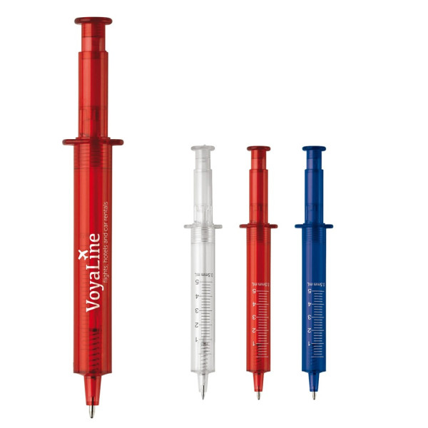 Injectiespuitpen transparant