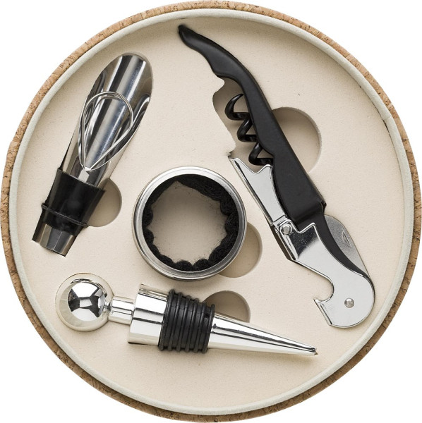 Kurken wijnset Milana