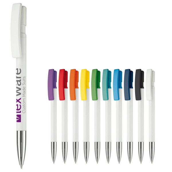 Balpen Nash metalen tip hardcolour