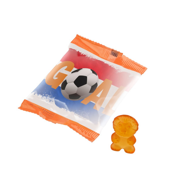 Oranje Leeuwen vruchtengummies