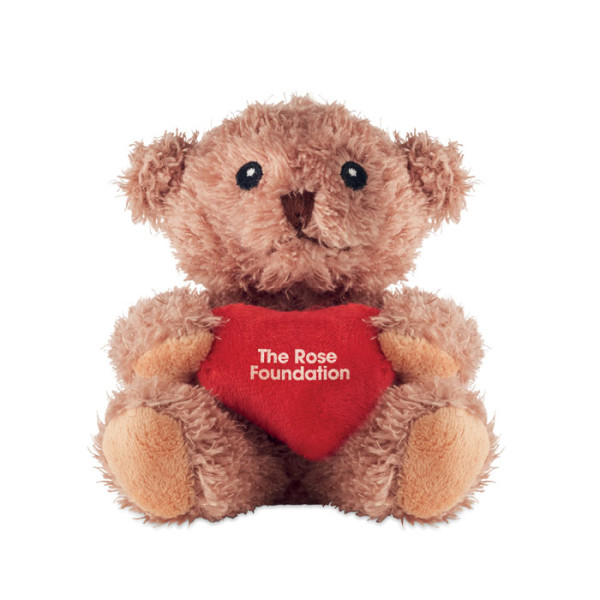 CUDDLE - Pluche teddybeer met hart