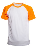 Blanc/Orange fluo