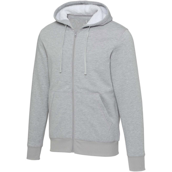 Natron sherpahoodie met volledige rits