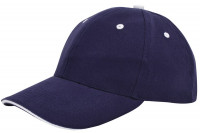 Marine (PMS 533c) / Blanc