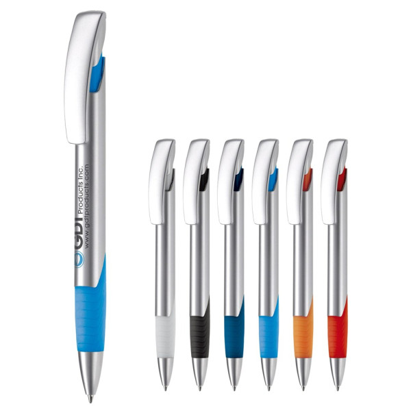 Balpen Zorro zilver hardcolour