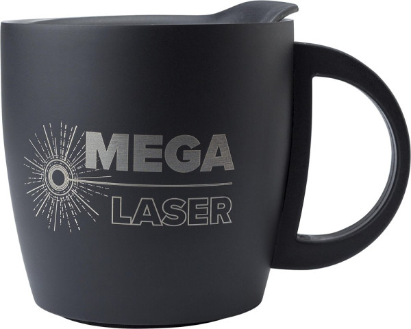 RVS, dubbelwandige reis mok Rania