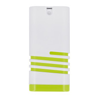 Blanc / vert clair