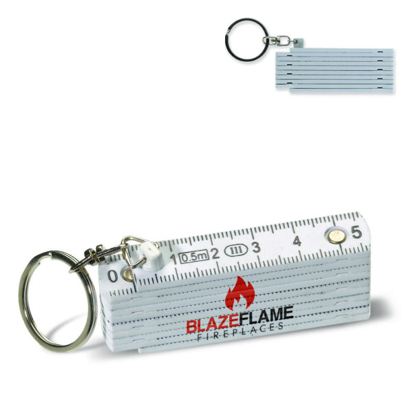 Duimstok sleutelhanger 0.5m