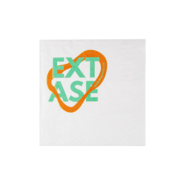 Servetten tissue 24 x 24 cm (12 x 12 cm) 1/4 vouw