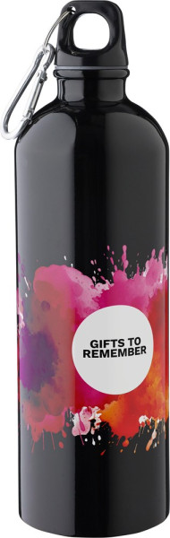 Gerecyclede roestvrijstalen enkelwandige fles (750 ml) Emeric