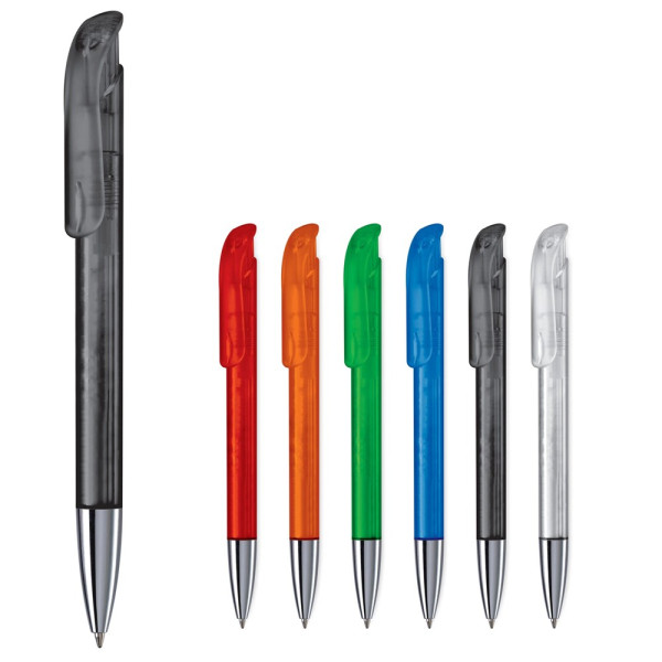 Balpen Atlas transparant metalen tip