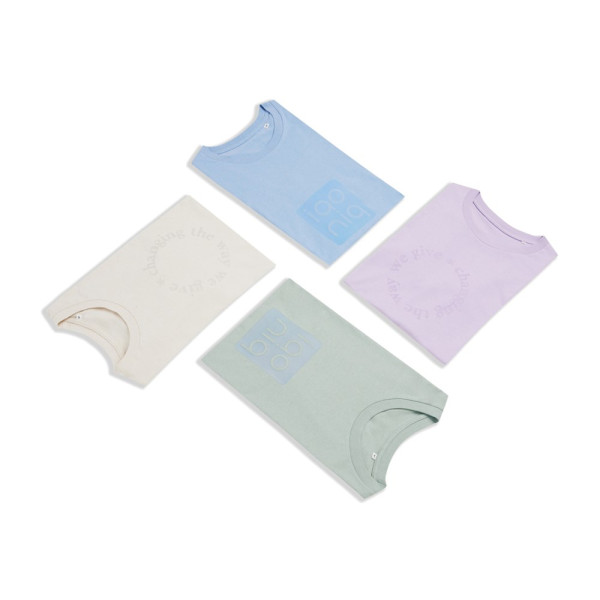 IQONIQ Manuel gerecycled katoen t-shirt ongeverfd