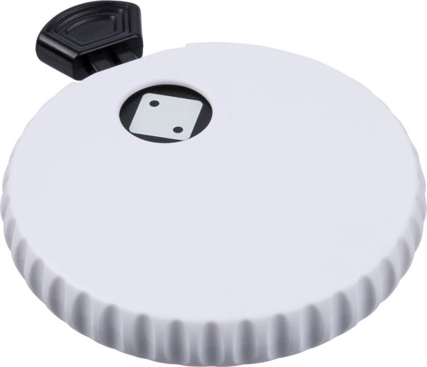 Gerecycled ABS mechanische dobbelsteen Cian