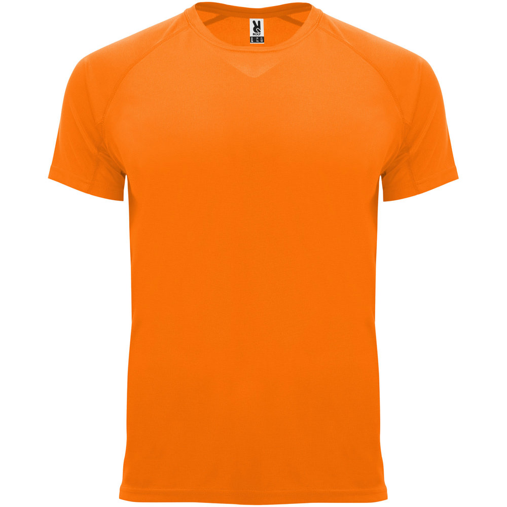 Bahrain sportshirt met korte mouwen voor kinderen - Fluor oranje