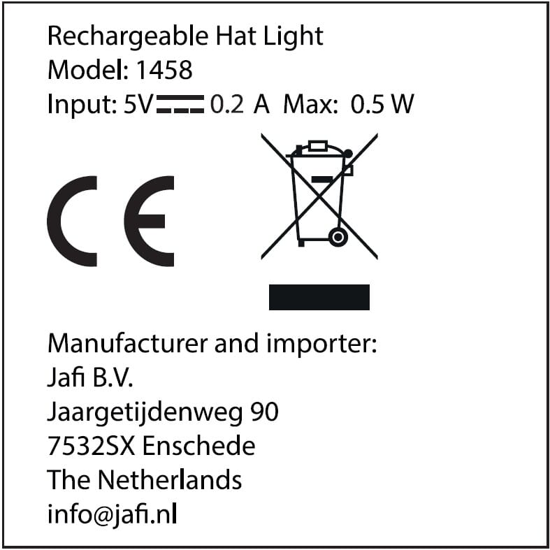 Bonnet d'hiver avec lumière LED
