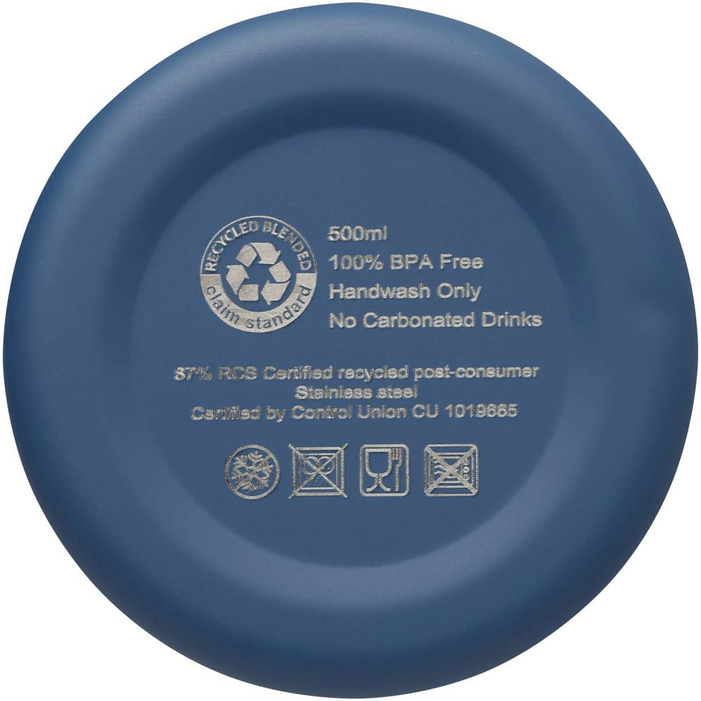 Spring 500 ml RCS-gecertificeerde gerecyclede roestvrijstalen koperen vacuümgeïsoleerde fles