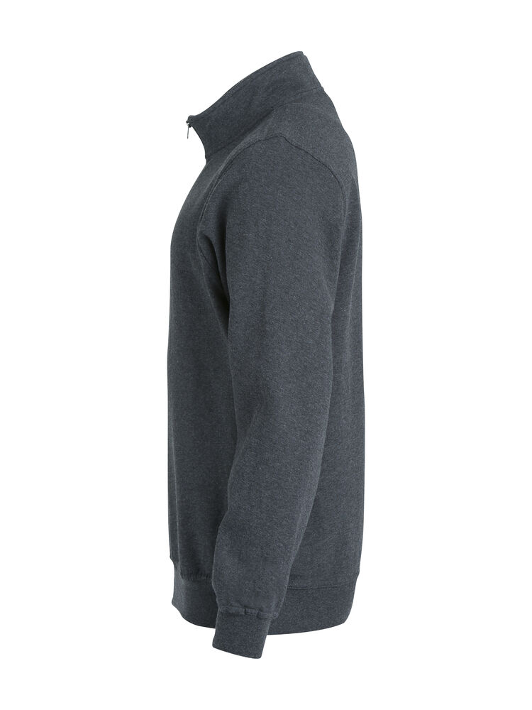 Clique - Basic Half Zip Grisanthracitemélange XS
