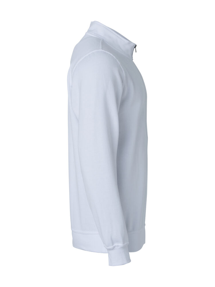 Clique - Basic Half Zip Blanc M