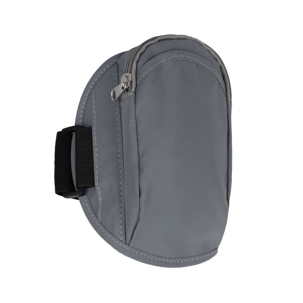 Brassard de sport réfléchissant avec pochette pour objets de valeur