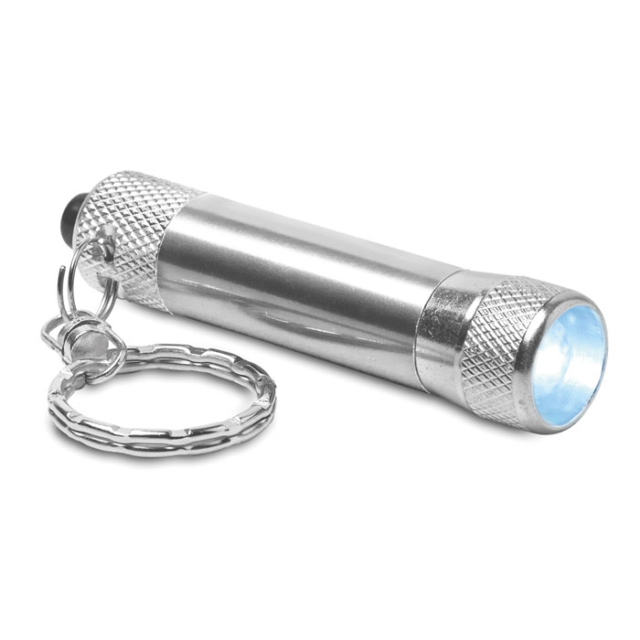 ARIZO - Mini lampe torche - Argent