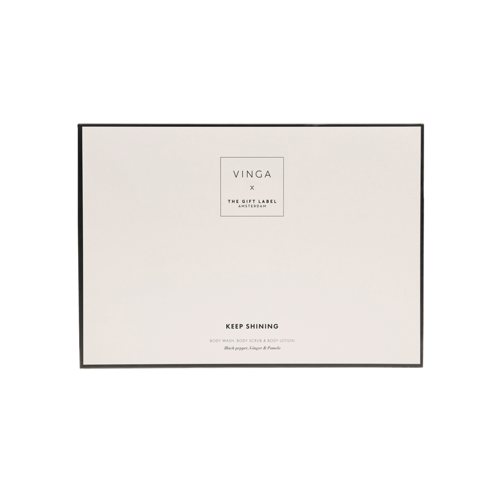 VINGA x TGL giftset voor lichaamsverzorging