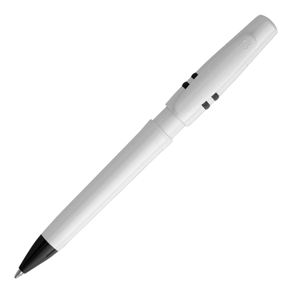 Balpen Nora hardcolour - Wit / Zwart