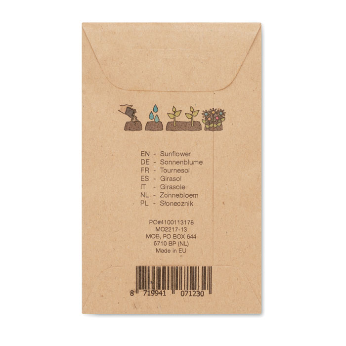 GIRASOL - Zonnebloemzaadjes in envelop