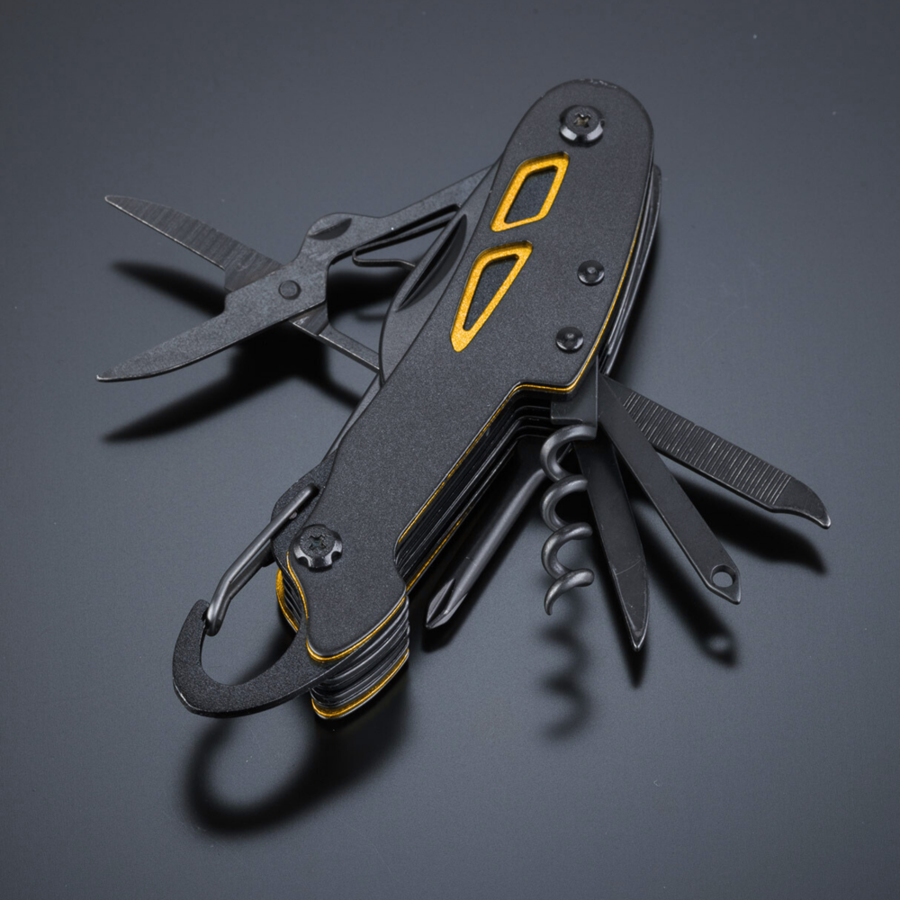 Optima stalen zakmes met titaniumcoating