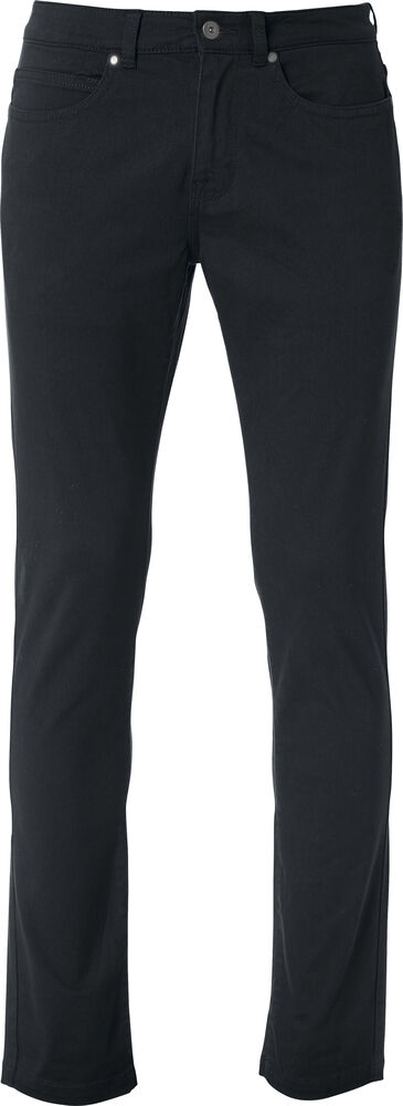 Clique - 5-Pocket Stretch - Zwart