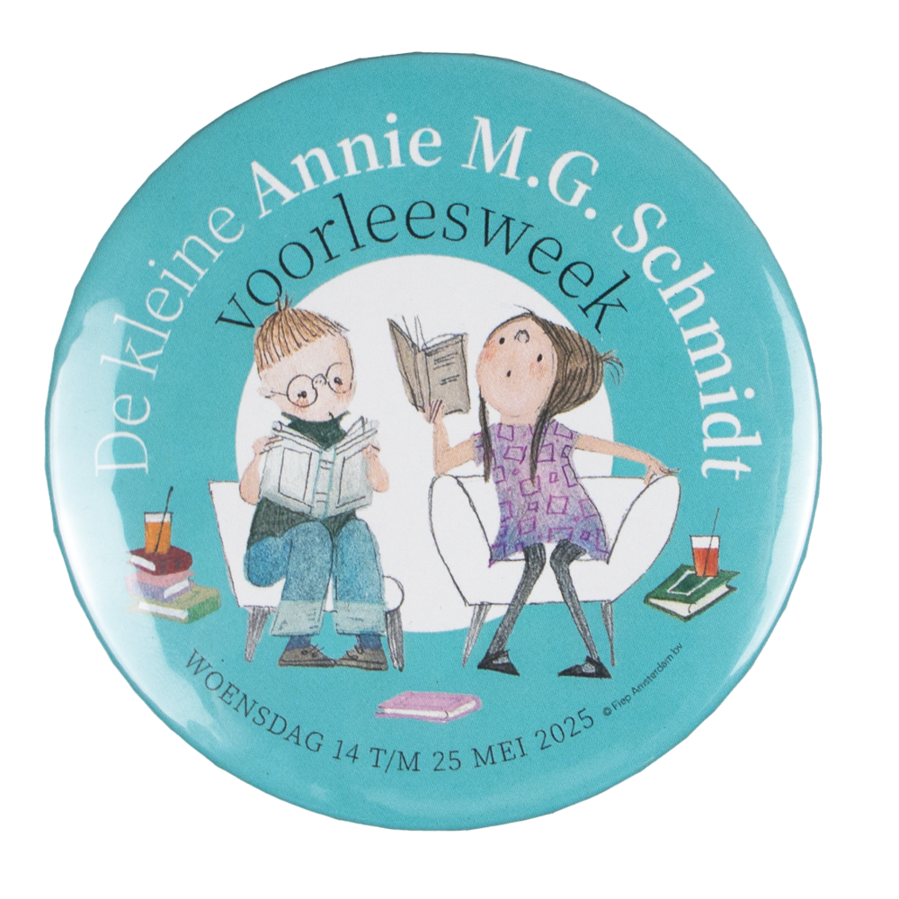 Buttons met veiligheidsspeld 75 mm ø