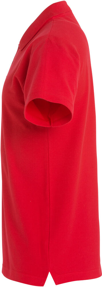 Clique - Basic Polo S/S Junior Wit 140