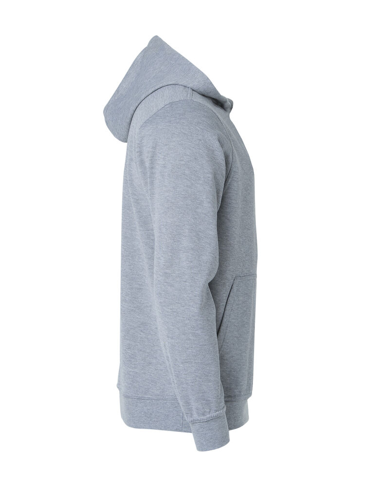 Clique - Basic Hoody Junior Grismélange 100