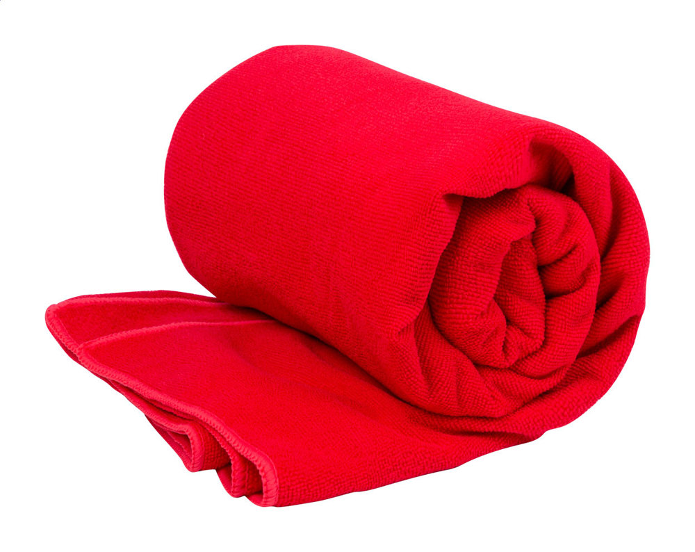 Gains - absorberende handdoek - rood