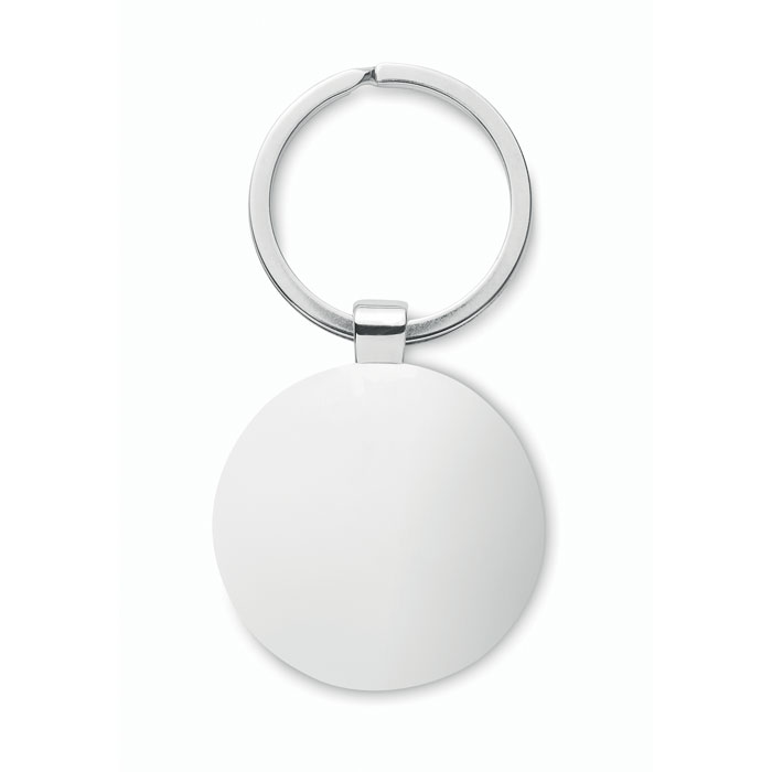 BALLARAT - Porte-clés rond métal bambou