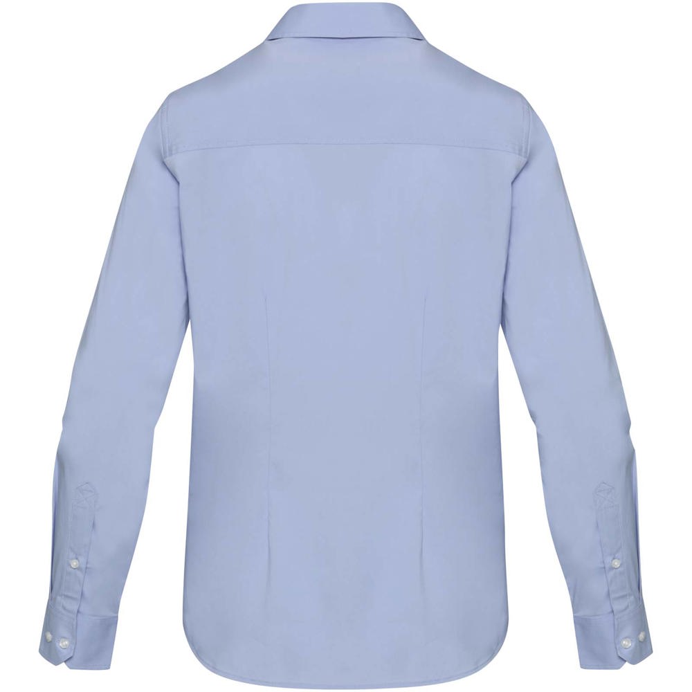 Carnelian poplin damesshirt