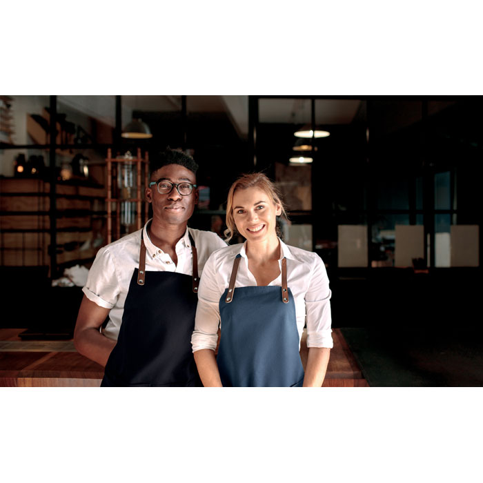 NAGPUR COLOUR - Schort organisch katoen