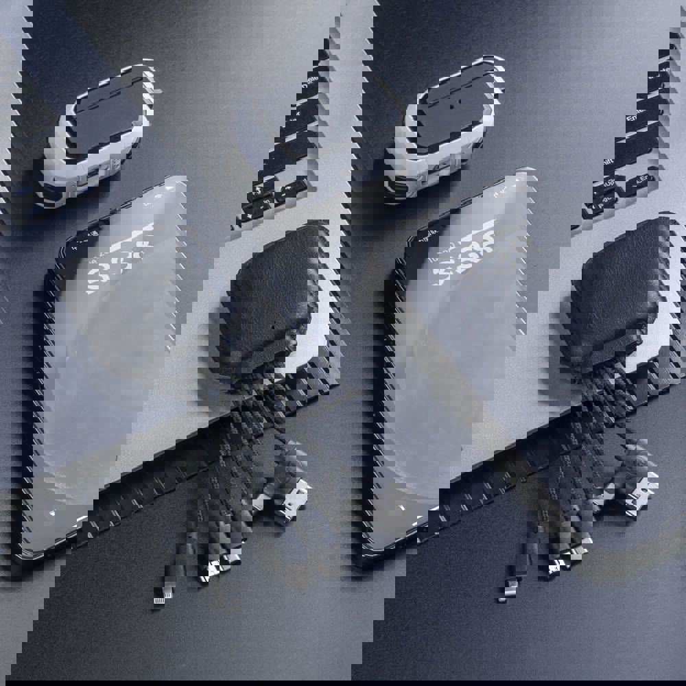 4001 | Xoopar Iné Gamma NFC Powerbank met Oplaadkabels 3000mAh 