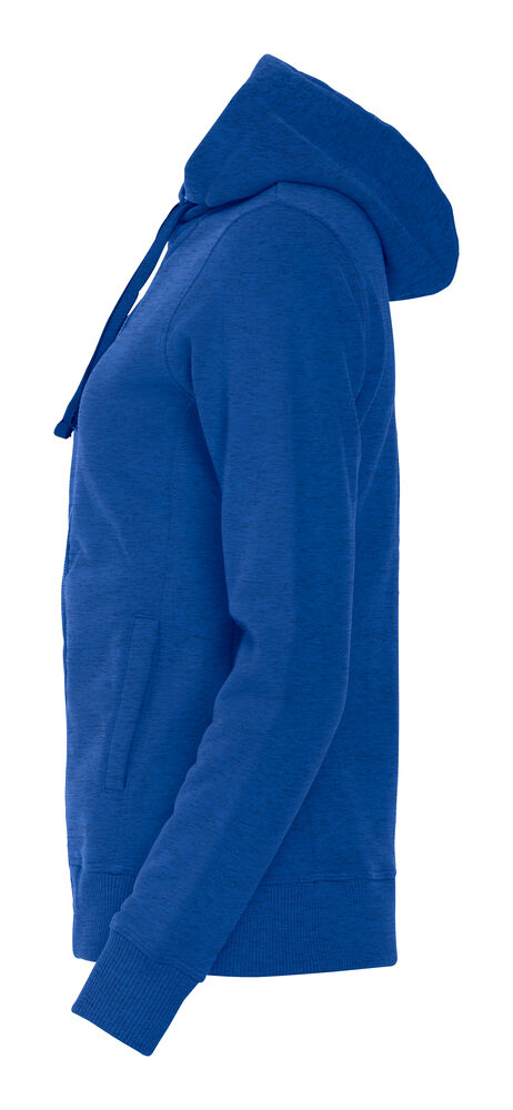 Clique - Classic Hoody Full Zip Women Blauw-melange L