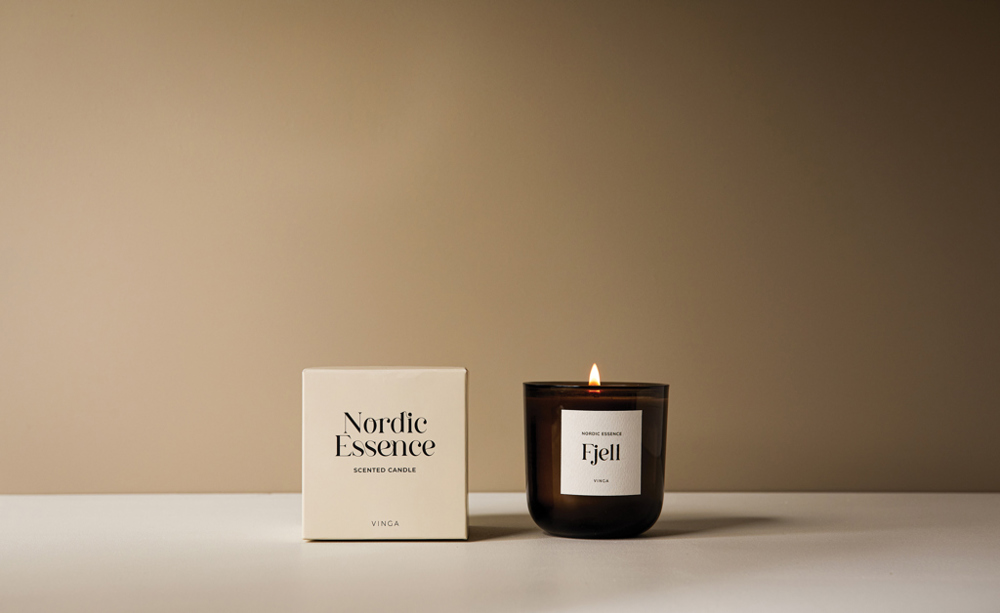 VINGA Nordic essence geurskaars klein