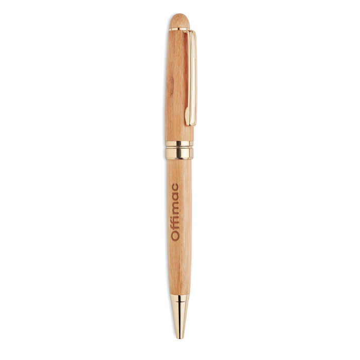 ETNA - Stylo bille coffret bambou