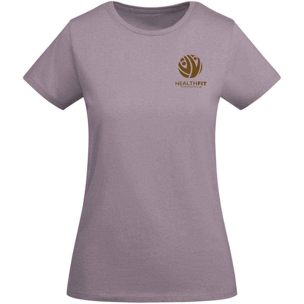 Breda biologisch katoenen dames T-shirt met korte mouwen