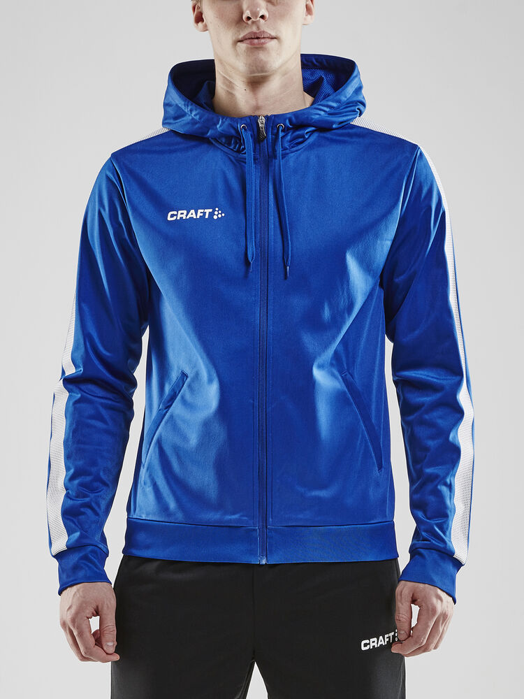 Craft - Pro Control Hood Jacket M Club Cobolt/White S