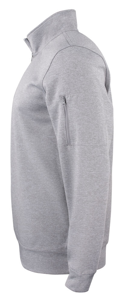 Clique - Basic Active Half Zip Grismélange M