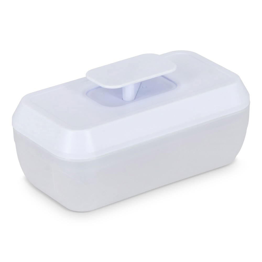 Bac à glaçons avec bouton poussoir