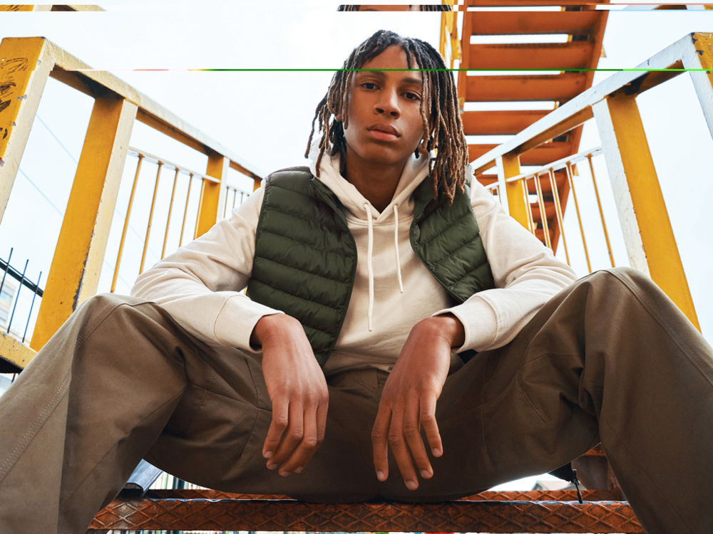 Bodywarmer homme en polyester recyclé IQONIQ Meru