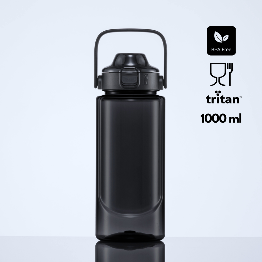 Neon tritan™ waterfles met grote capaciteit, 1000 ml
