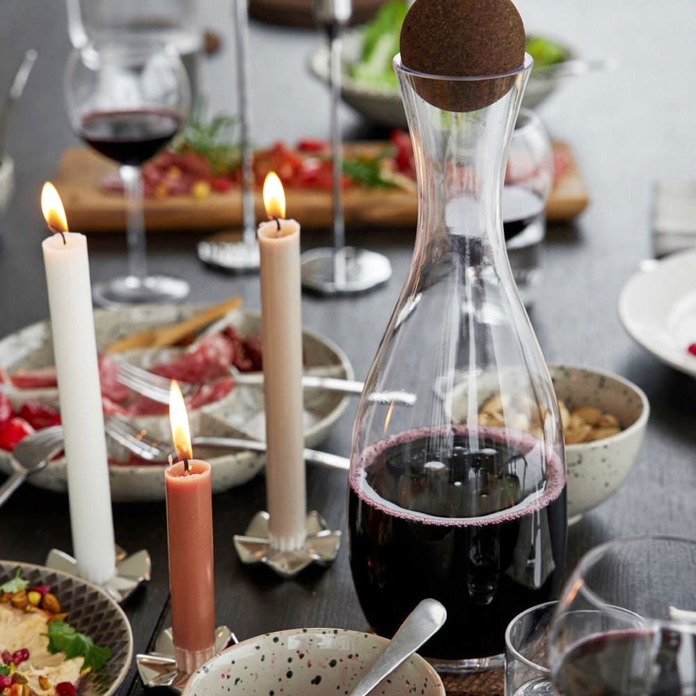 Carafe Nature Sagaform avec bouchon en liège 1,5 liter