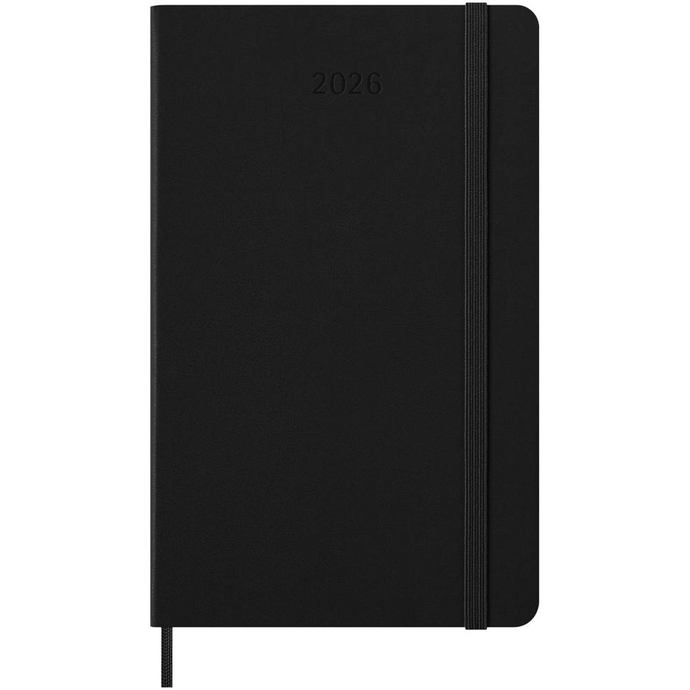 Agenda L vertical 12 mois Moleskine à couverture rigide