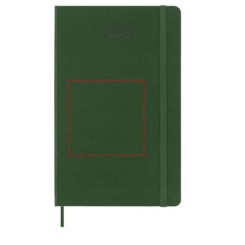 Agenda L hebdomadaire 12 mois Moleskine à couverture rigide
